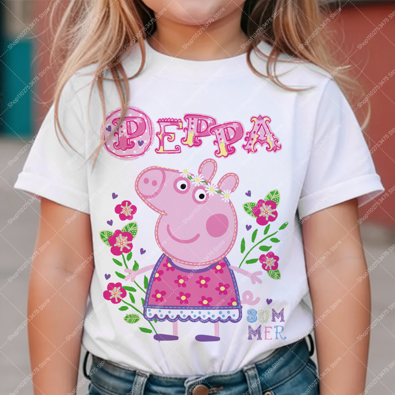 Summer Clothing For Kids Girls - Kids Girl Cute Cotton T-shirt Summer