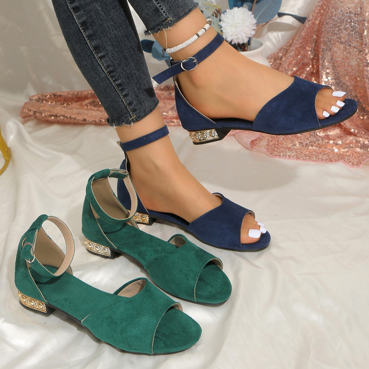 Summer Clothing Accessories - 2026 Summer Women's New Sandals Round