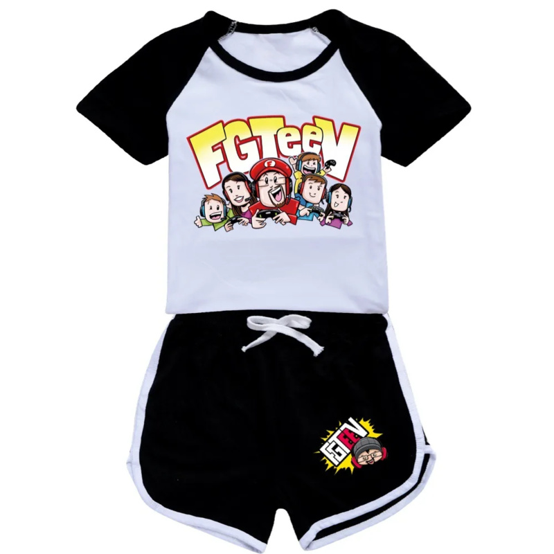 Summer Clothing For Kids Girls - AIAI 2025Fgteeve Kids Clothes Boys Girls