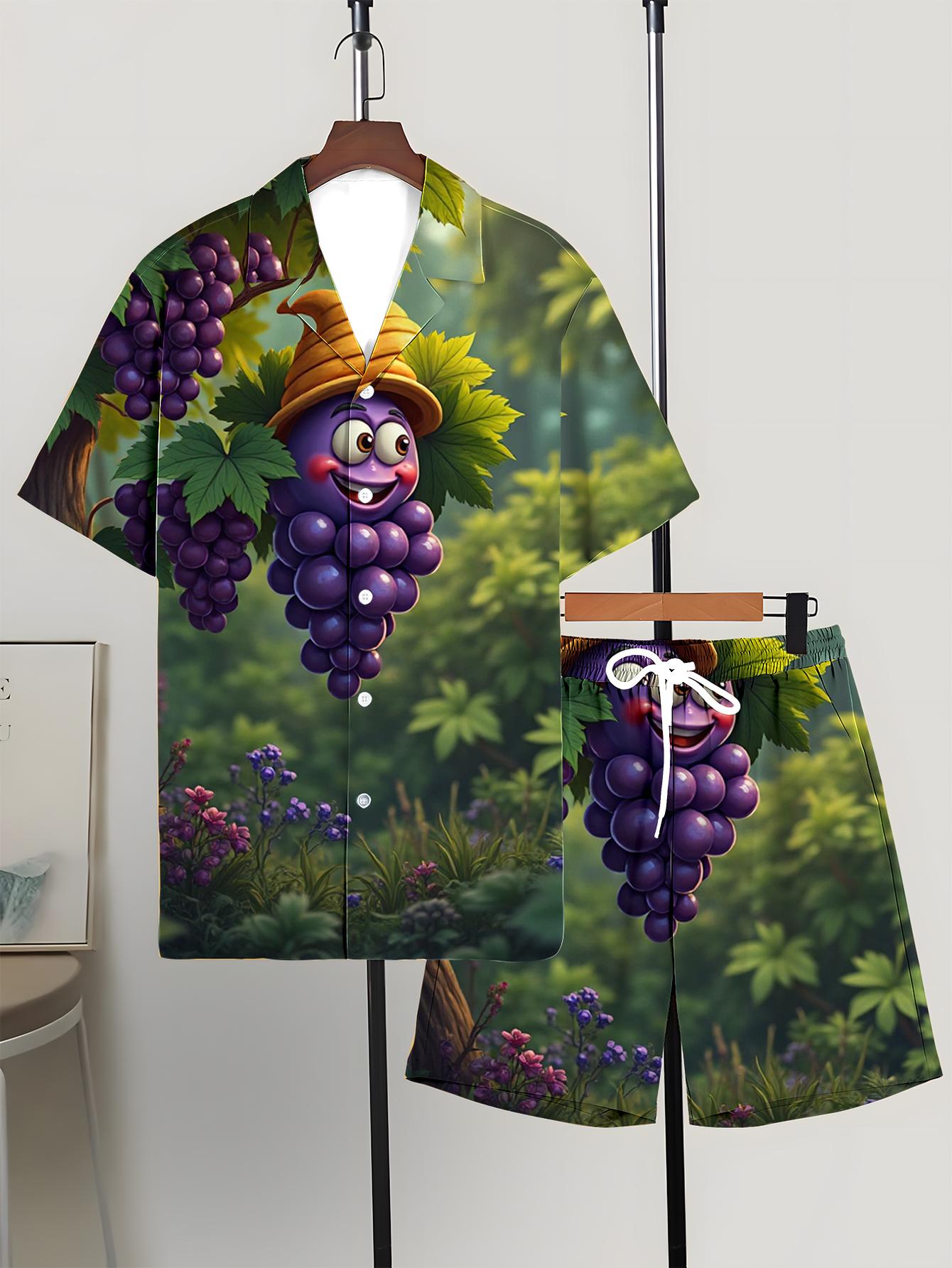 Summer Clothing Shops - Men's Shirt Sets 2026 Spring/Summer Graphic