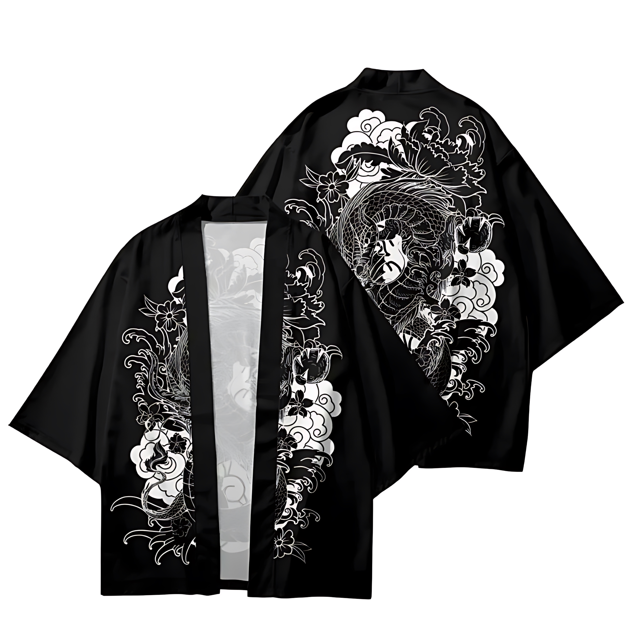 2026 Summer Men's Kimono 3D Pr - Summer Clothing Shops avis et prix