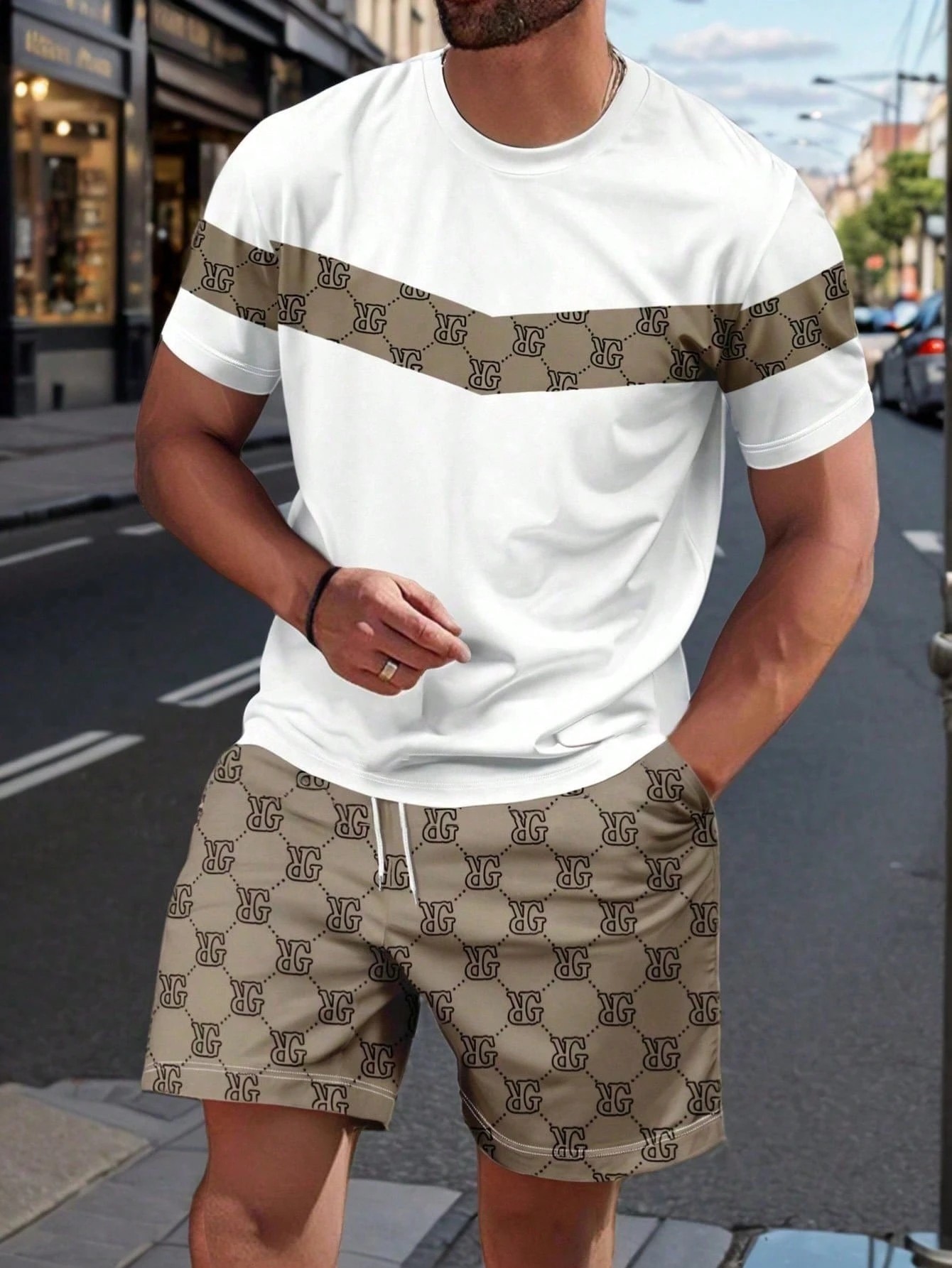 2026 Summer Men's Suit with 3D - Summer Clothing Shops avis et prix