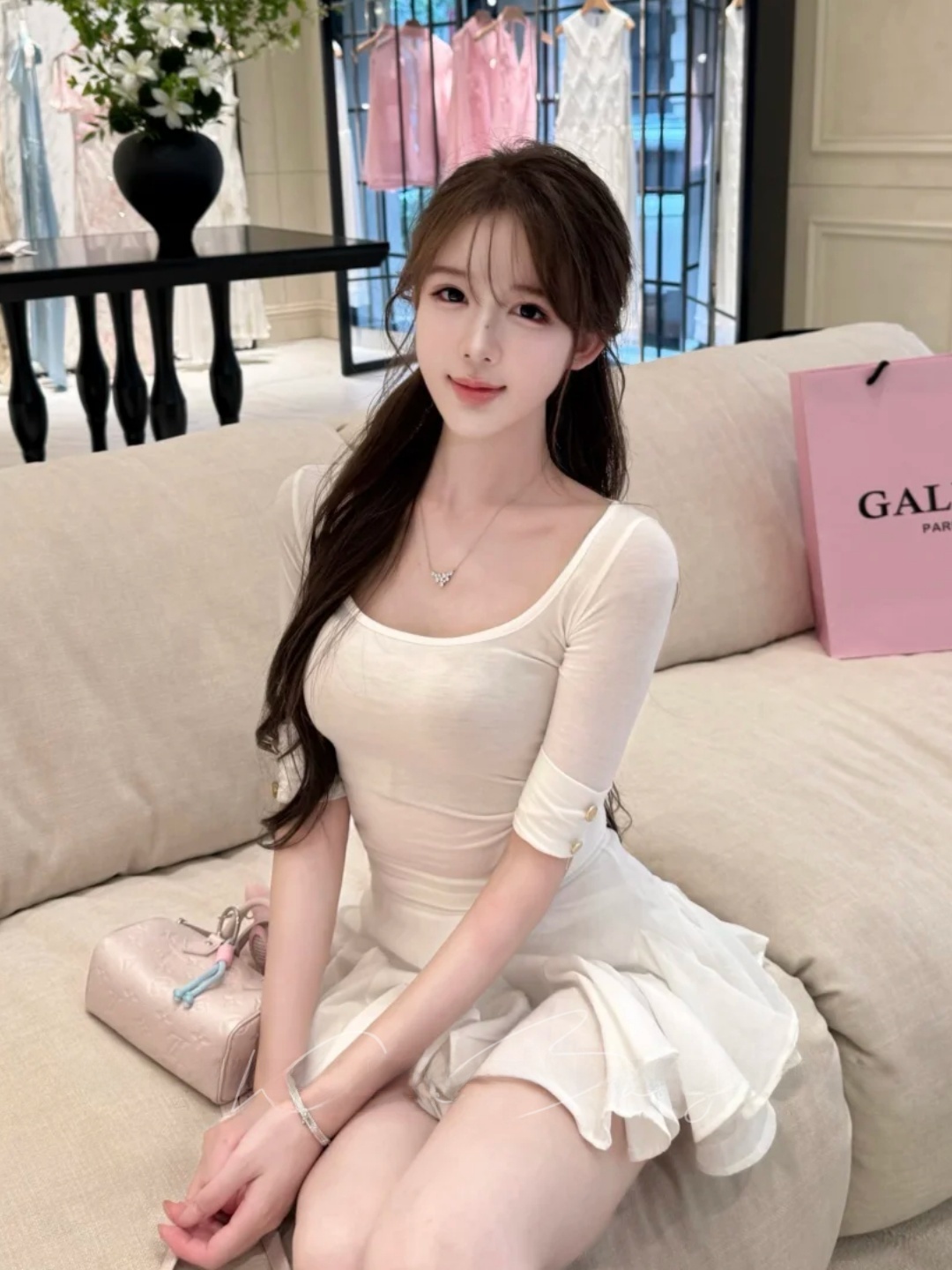 Pure High Waist A-Line Skirt A - Summer Line Clothing Brand avis et prix