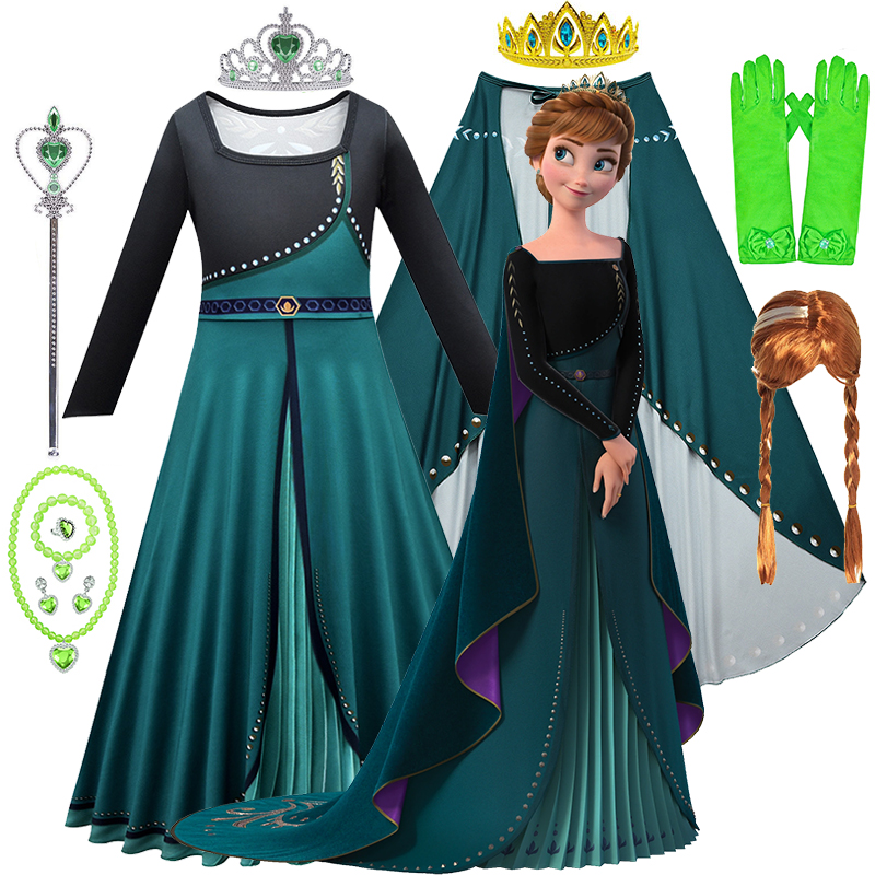 Frozen Coronation Anna Disney  - Summer Clothing For Kids Girls avis et prix