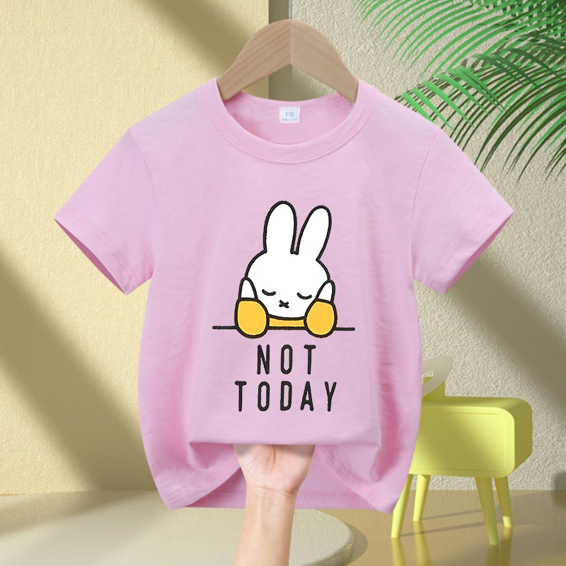 Cartoon Miffy Bunny T-Shirt Gi - Summer Clothing For Babies avis et prix