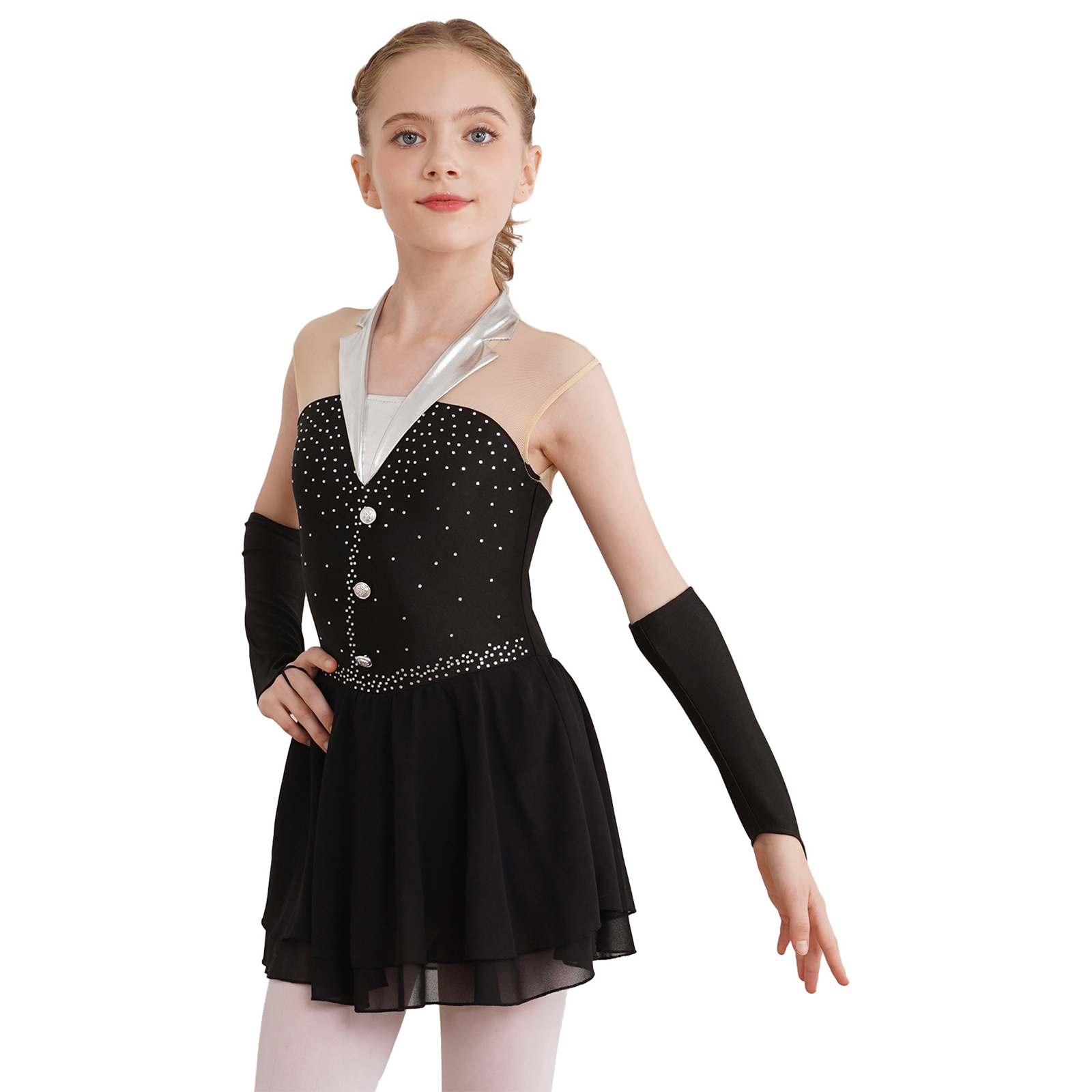 Kids Girls Shiny Ballet Skatin - Summer Clothing For Kids Girls avis et prix