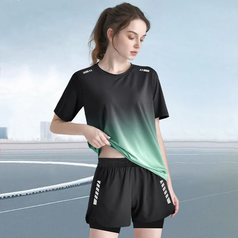 Women's Quick-Dry Short Sleeve - Summer Yoga Clothing avis et prix
