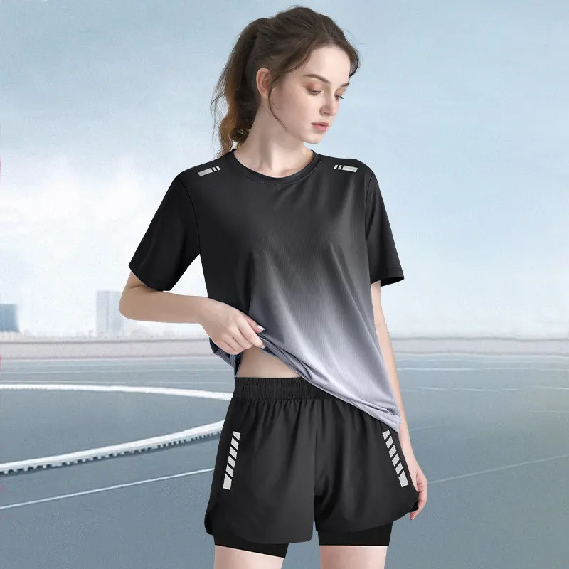 Women's Quick-Dry Short Sleeve - Summer Yoga Clothing avis et prix