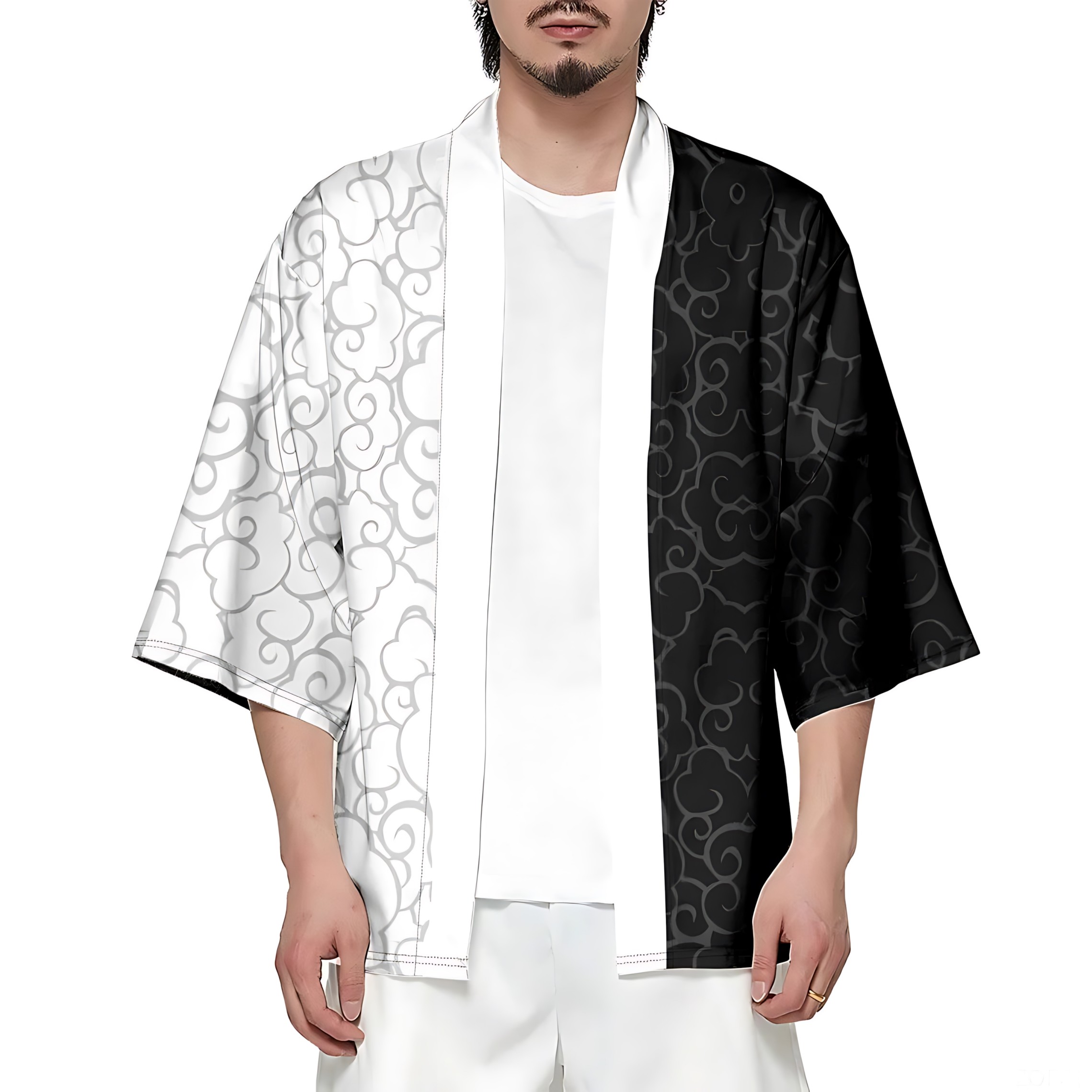 2026 Summer Men's Kimono 3D Pr - Summer Clothing Shops avis et prix