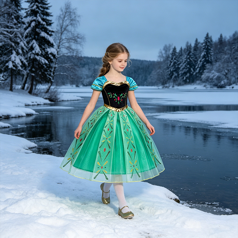 Disney Frozen Anna Princess Co - Summer Clothing For Kids Girls avis et prix