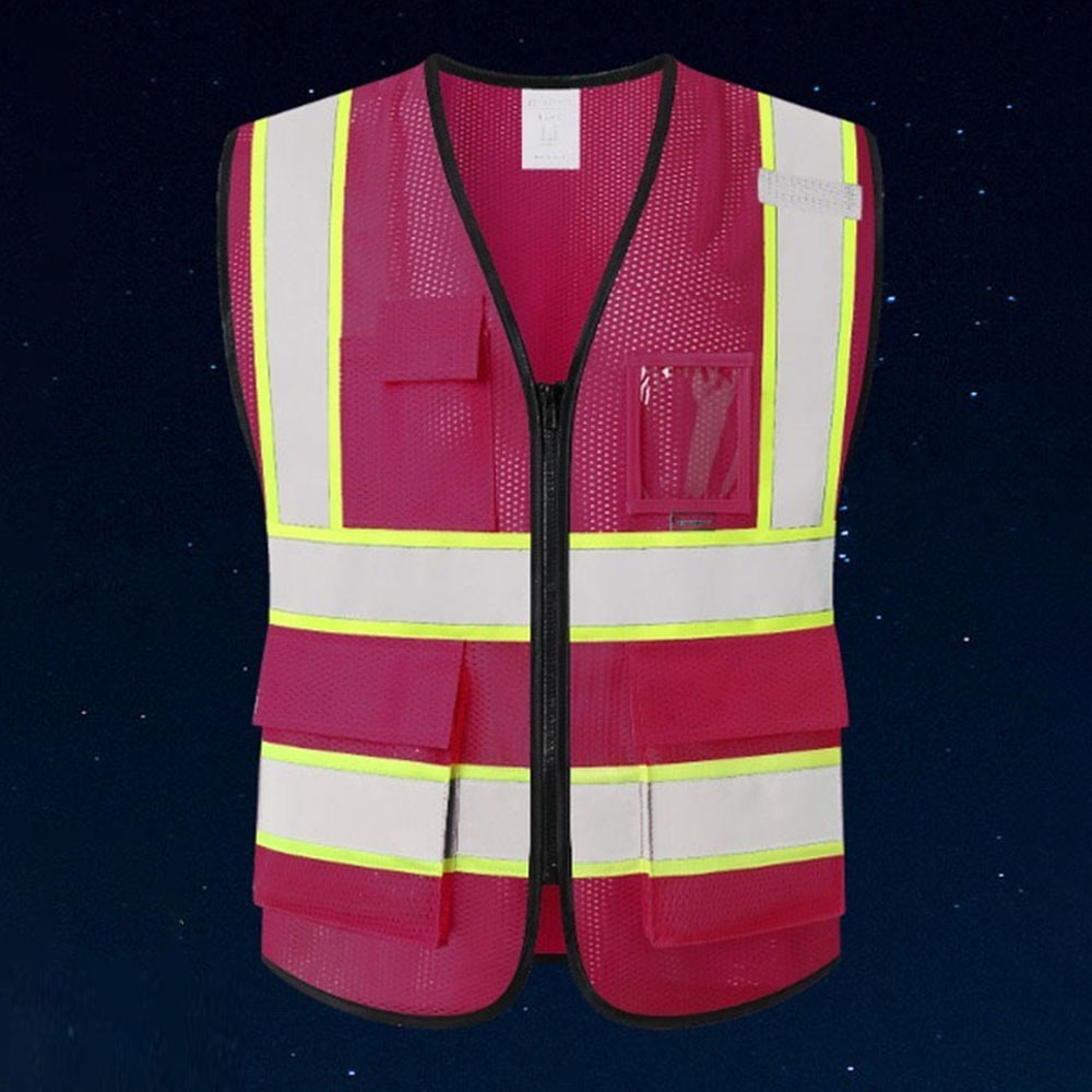 Summer Unisex Mesh Vest with P - Summer Hi Vis Clothing avis et prix
