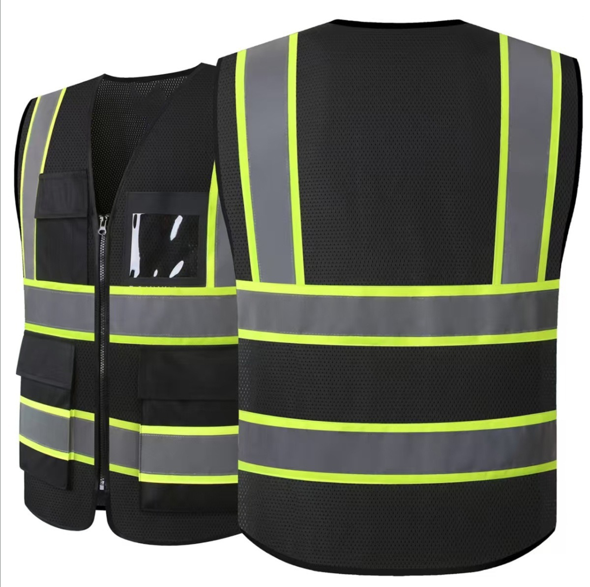 Summer Unisex Mesh Vest with P - Summer Hi Vis Clothing avis et prix