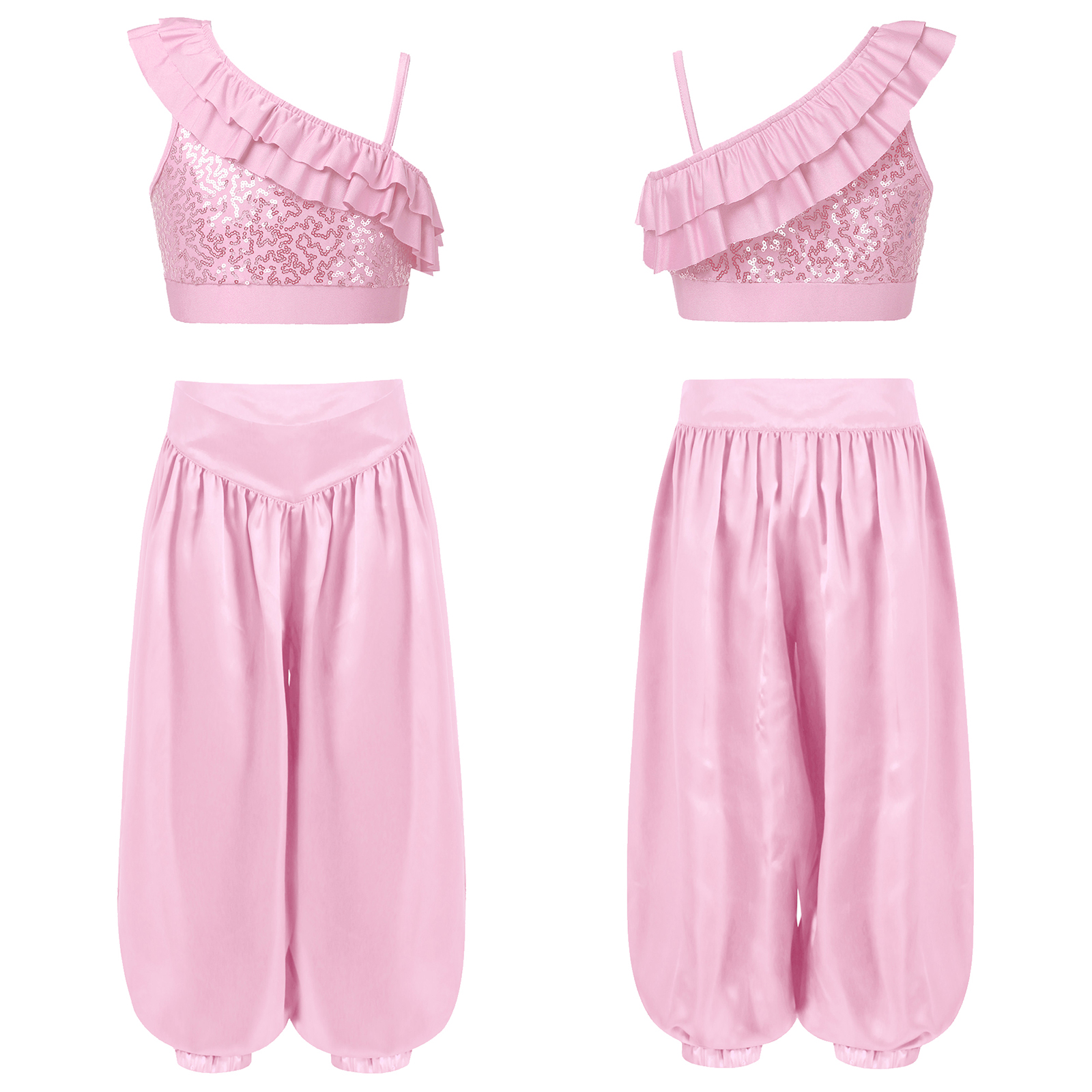 Children Shiny Sequins Dance C - Summer Clothing For Kids Girls avis et prix