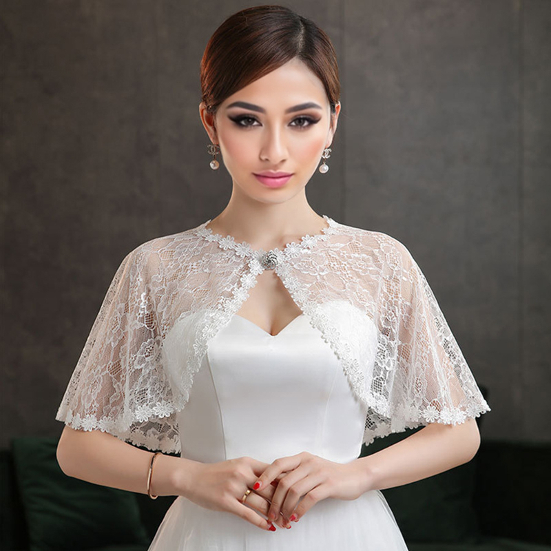 Wedding Bridal Floral Lace Sho - Summer Clothing Accessories avis et prix
