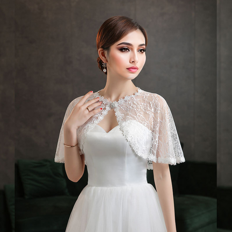 Wedding Bridal Floral Lace Sho - Summer Clothing Accessories avis et prix