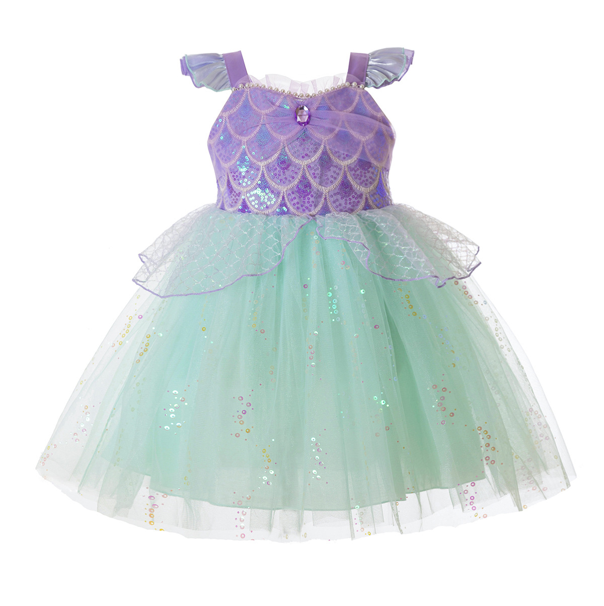 Kids Girls Mermaid Inspired Co - Summer Clothing For Kids Girls avis et prix
