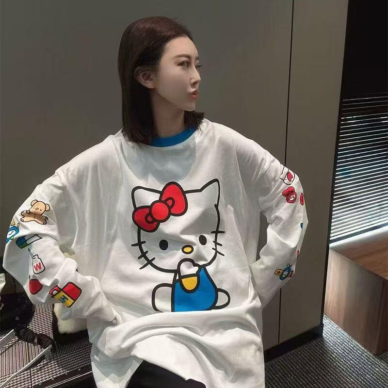Long-Sleeved Hello Kitty Summe - Summer Clothing Tops avis et prix