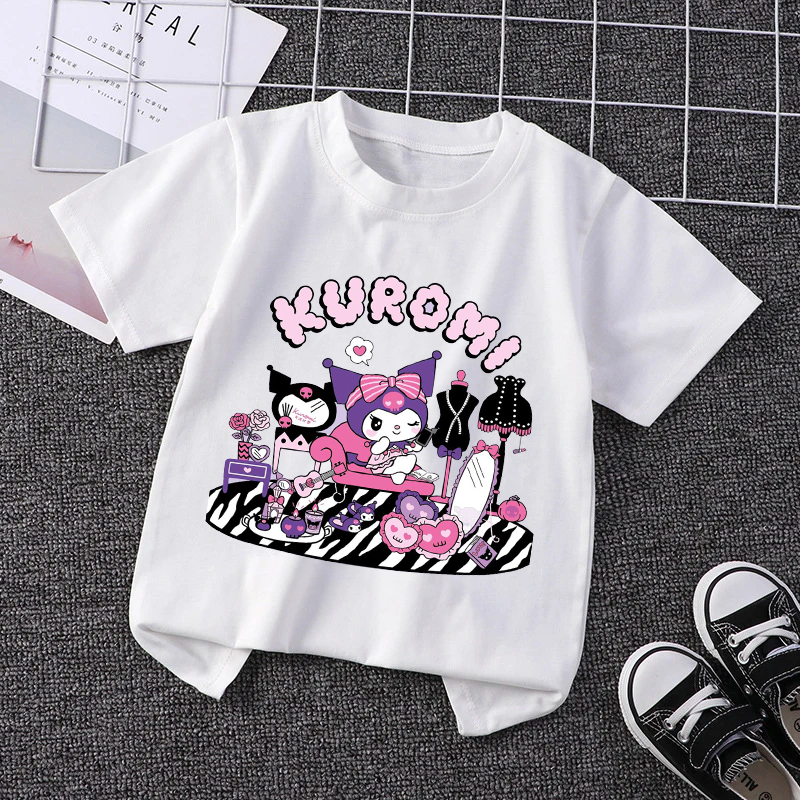 Kuromi Girls Clothing Cute Gir - Summer Clothing For Babies avis et prix