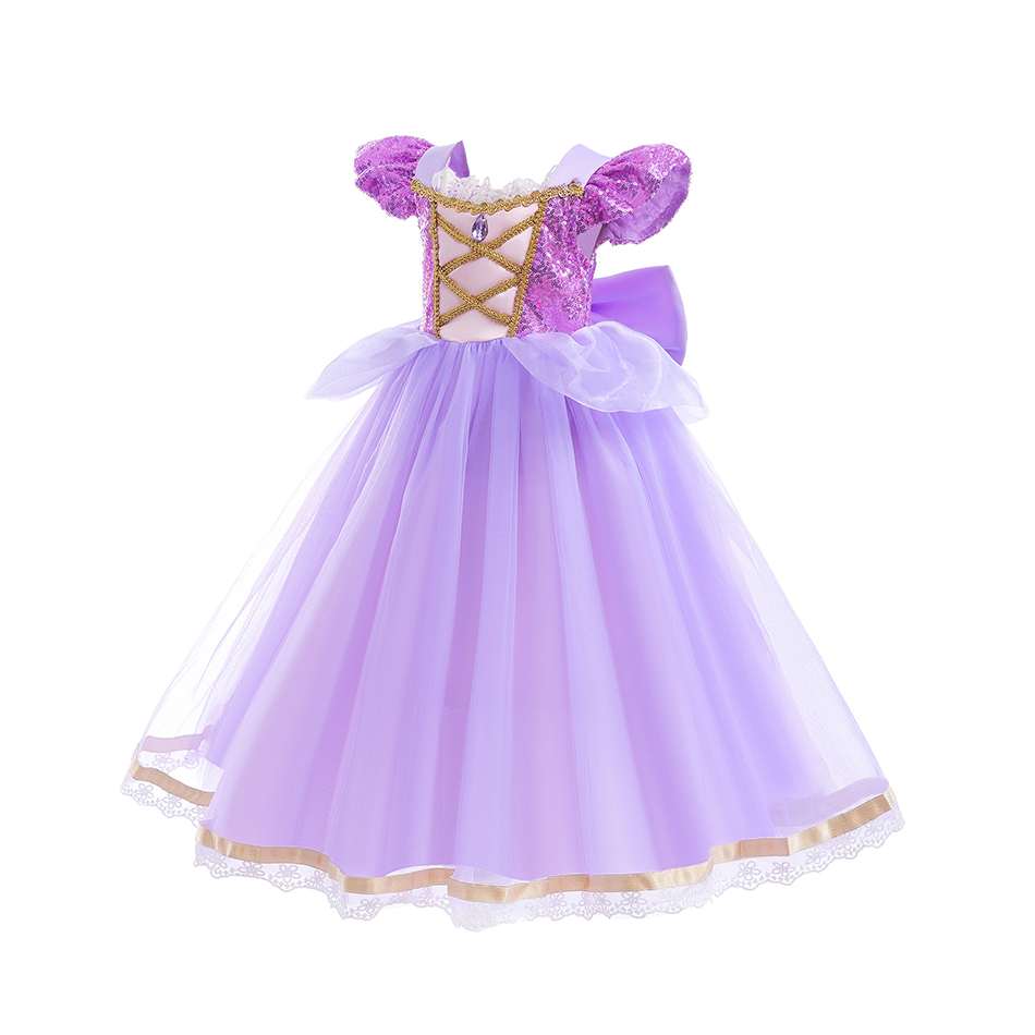 Summer Rapunzal Girl Princess  - Summer Clothing For Kids Girls avis et prix