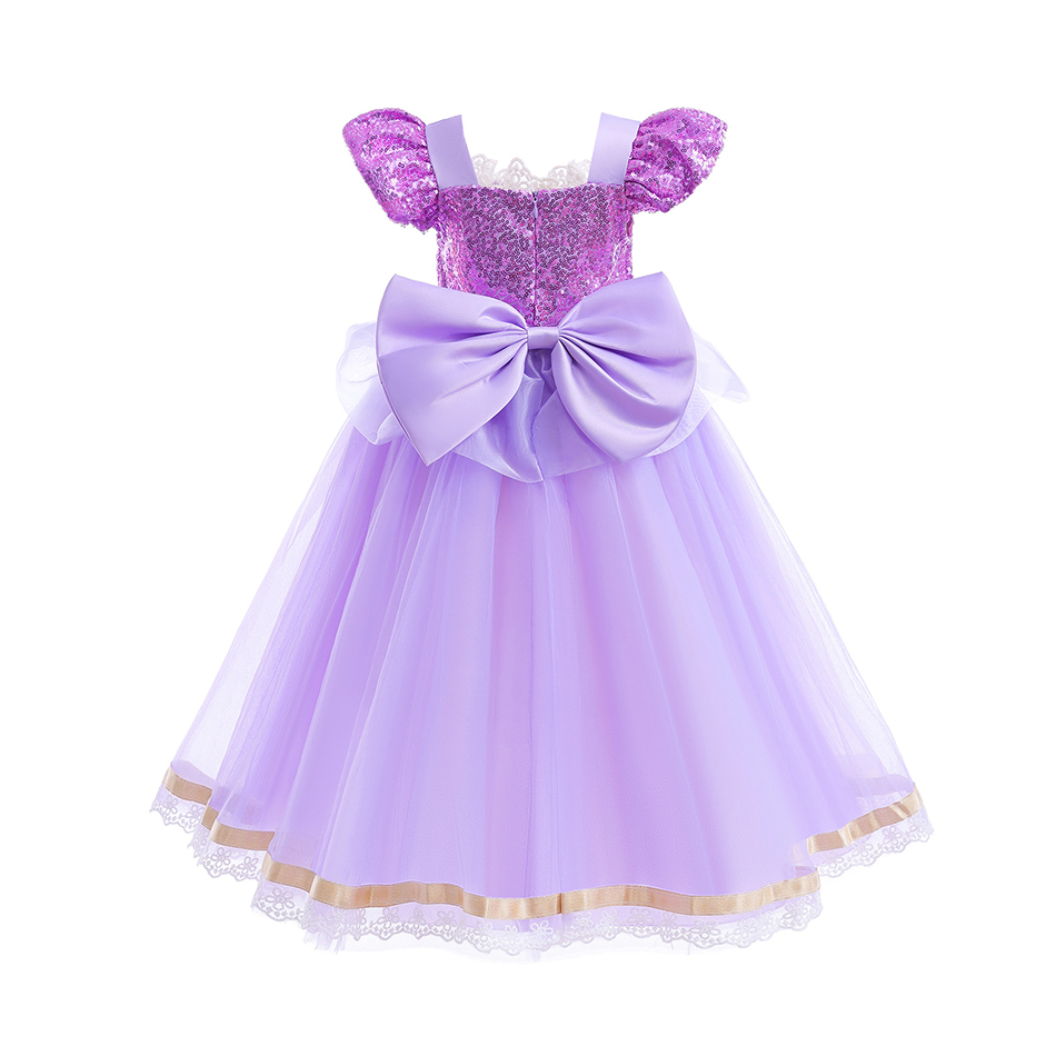 Summer Rapunzal Girl Princess  - Summer Clothing For Kids Girls avis et prix
