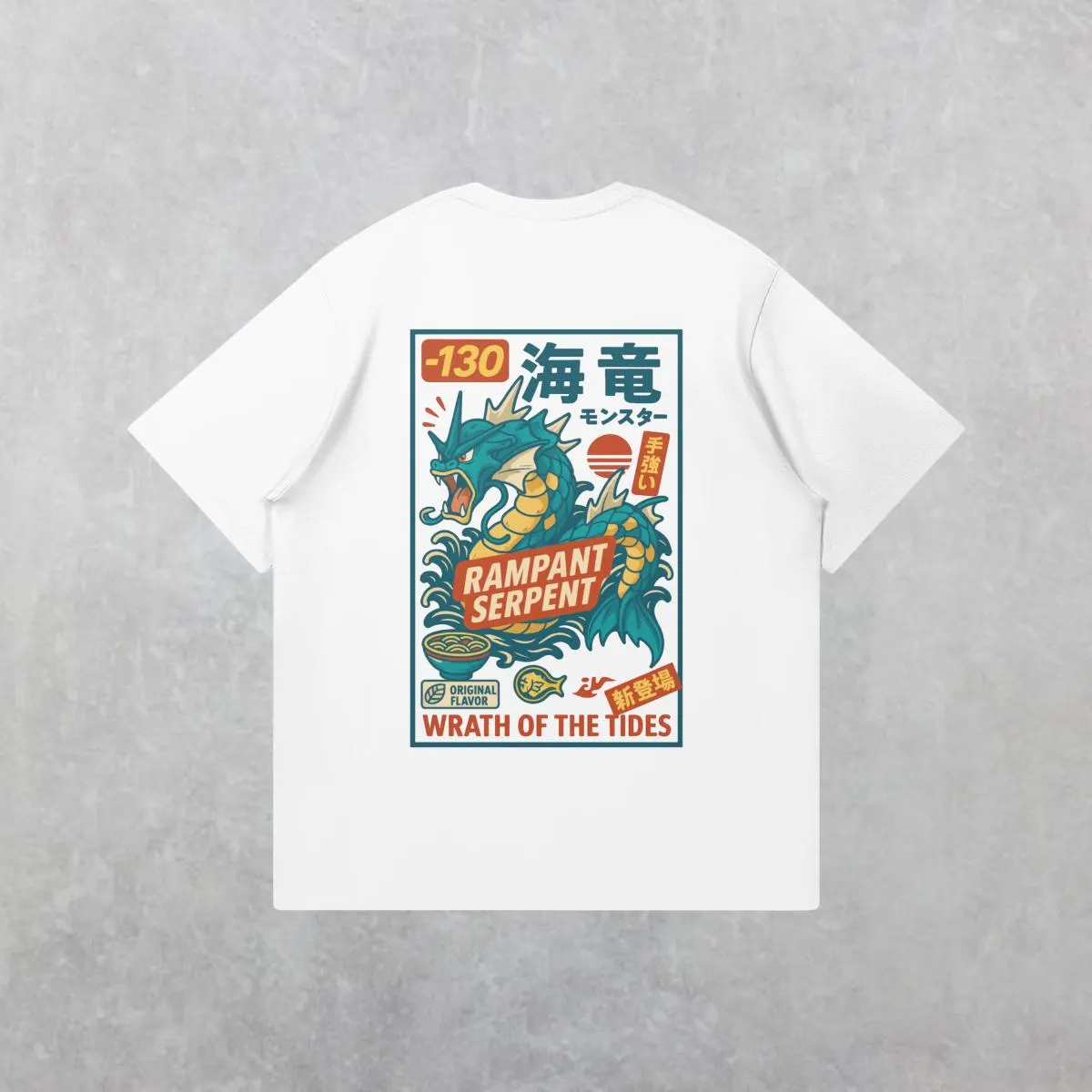 Anime Pokémon Gyarados T-shirt - Summer Clothing Good Quality avis et prix