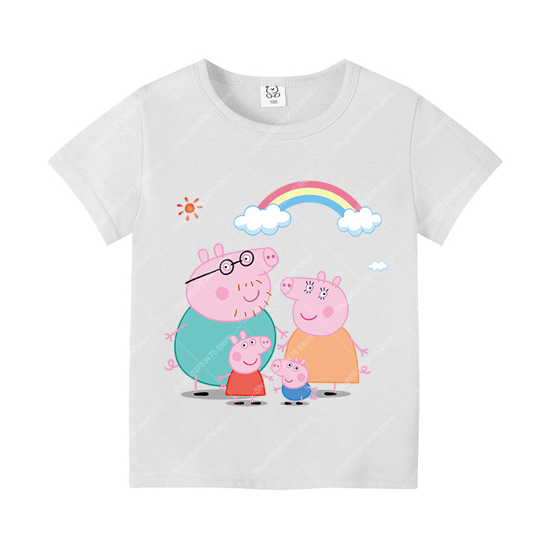 Kids Girl Cute Cotton T-shirt  - Summer Clothing For Kids Girls avis et prix