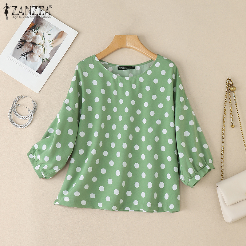ZANZEA Woman Casual Polka Dot  - Summer De Clothing avis et prix