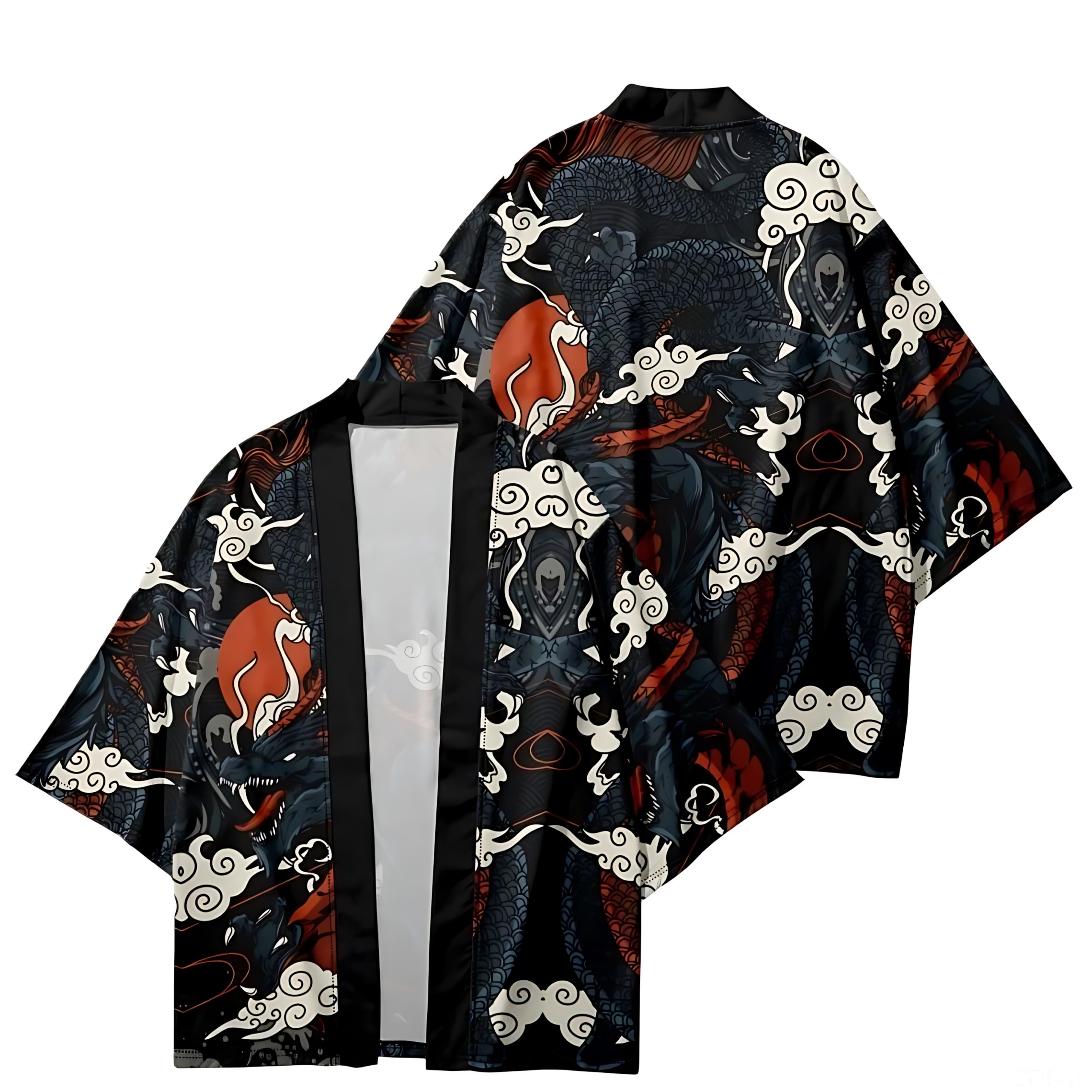 2026 Summer Men's Kimono 3D Pr - Summer Clothing Shops avis et prix