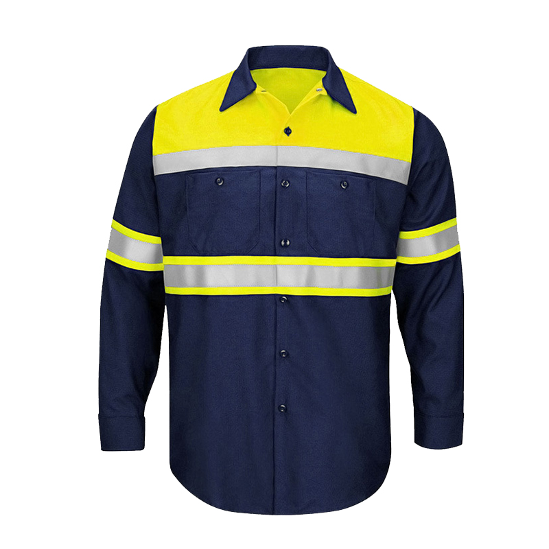Men Shirt Long Sleeve 100% Cot - Summer Hi Vis Clothing avis et prix