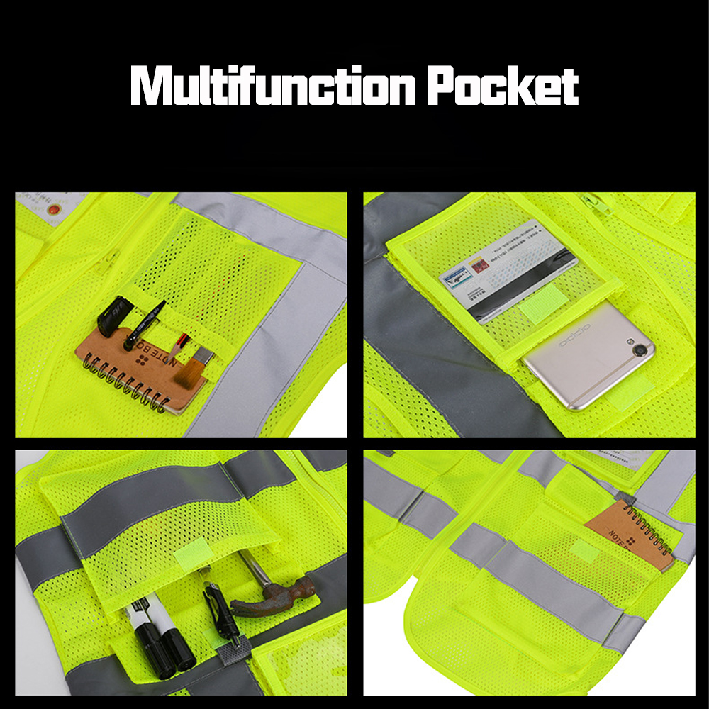 Hi Vis Workwear Men's Work Ves - Summer Hi Vis Clothing avis et prix