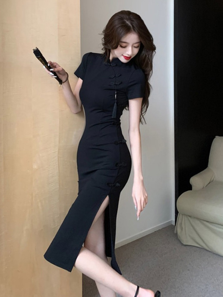 Retro Button-Up  Dress Women's - Summer Line Clothing Brand avis et prix