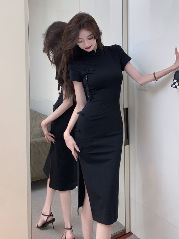 Retro Button-Up  Dress Women's - Summer Line Clothing Brand avis et prix