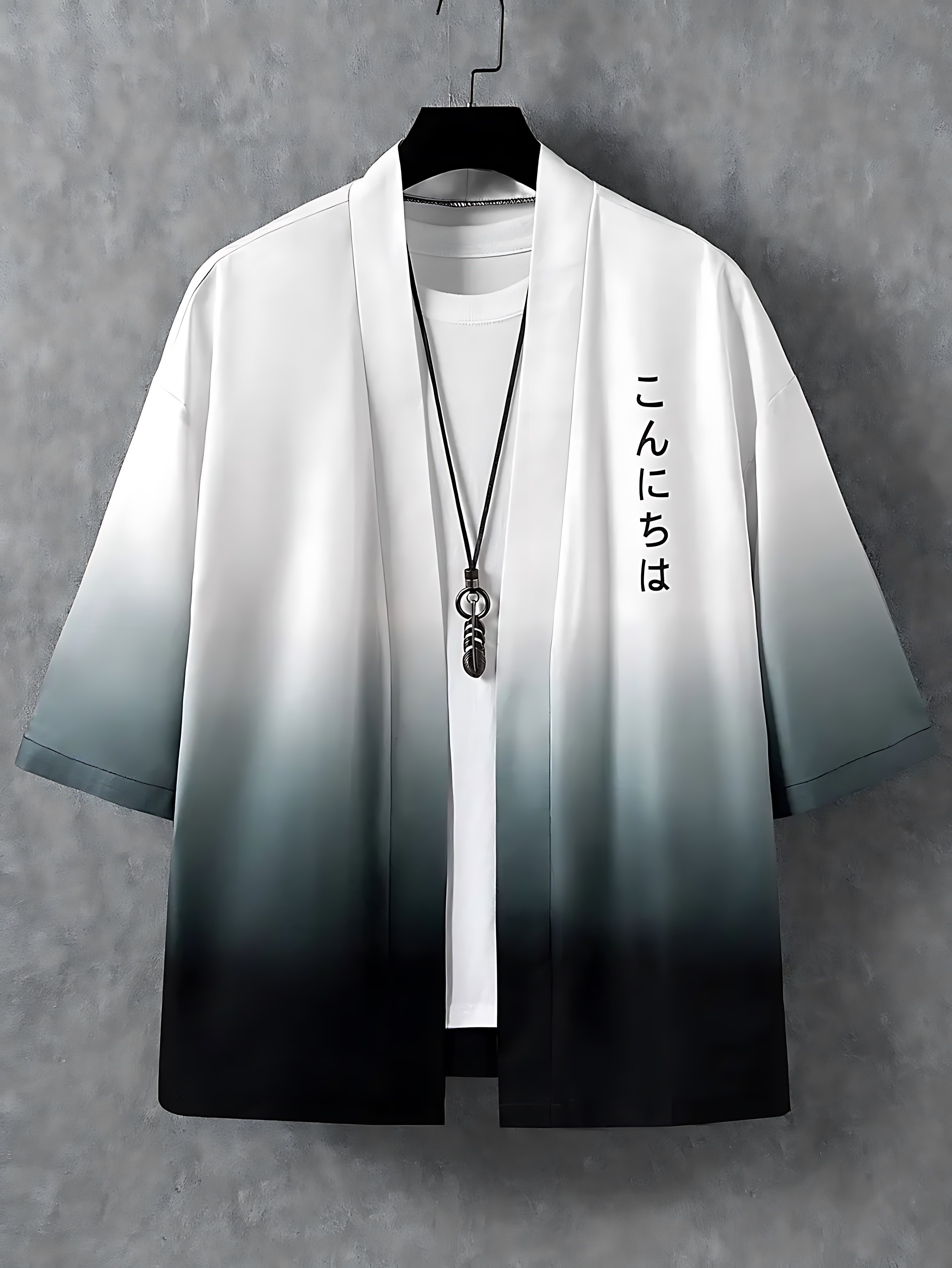 2026 Summer Men's Kimono 3D Pr - Summer Clothing Shops avis et prix