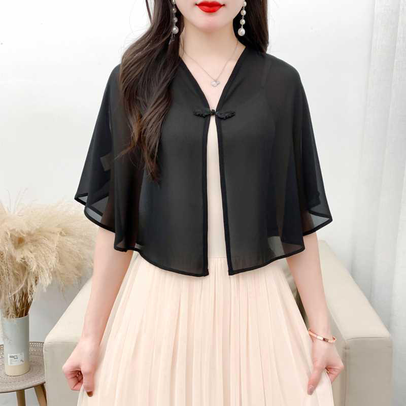 Spring Chiffon Short Outer Wea - Summer Clothing Accessories avis et prix