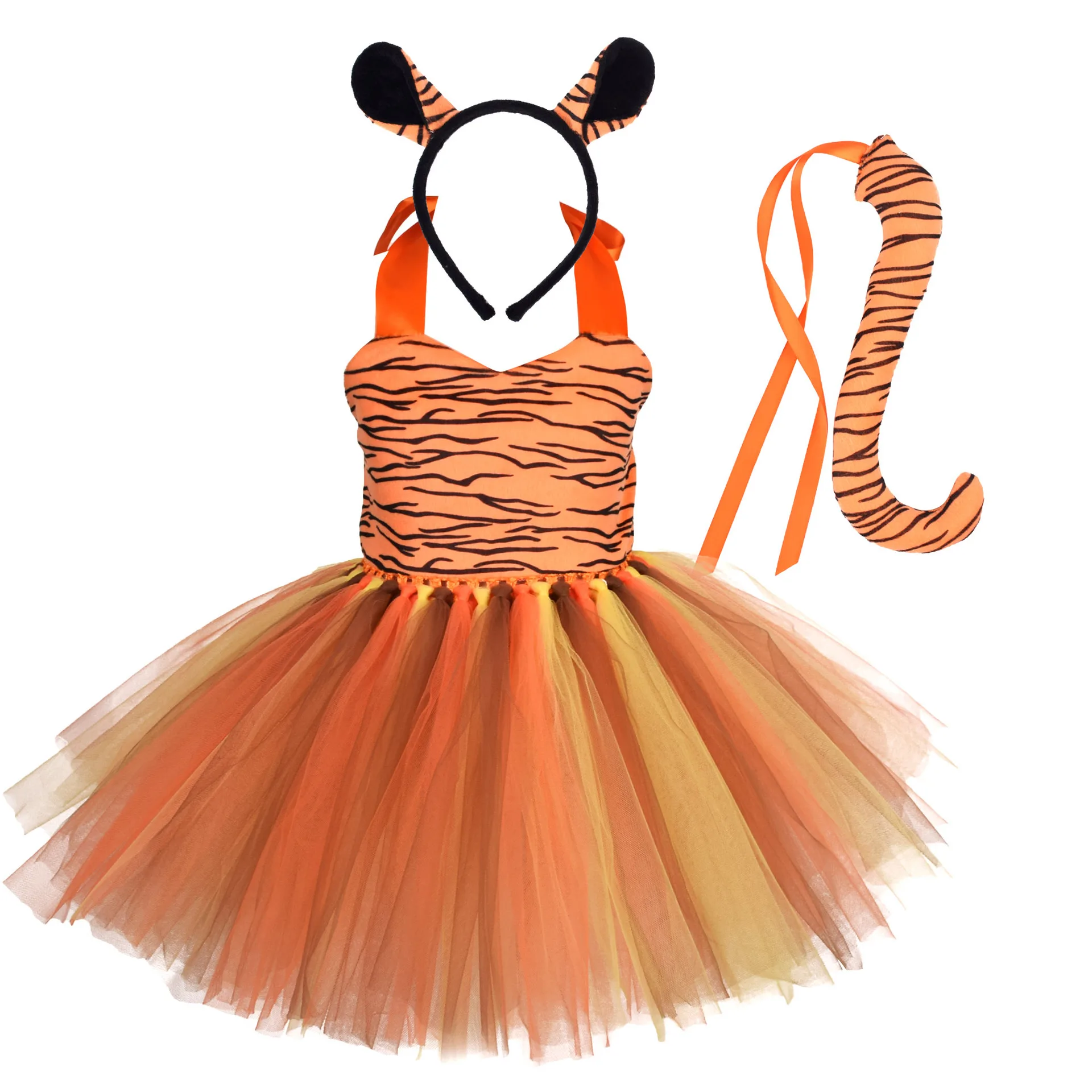 Tiger Costume for Baby Kids Fo - Summer Clothing For Kids Girls avis et prix