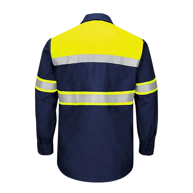 Men Shirt Long Sleeve 100% Cot - Summer Hi Vis Clothing avis et prix