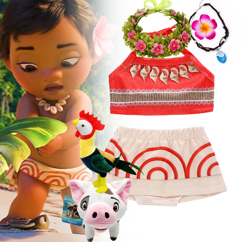 DISNEY Moana Dress Costumes Co - Summer Clothing For Kids Girls avis et prix