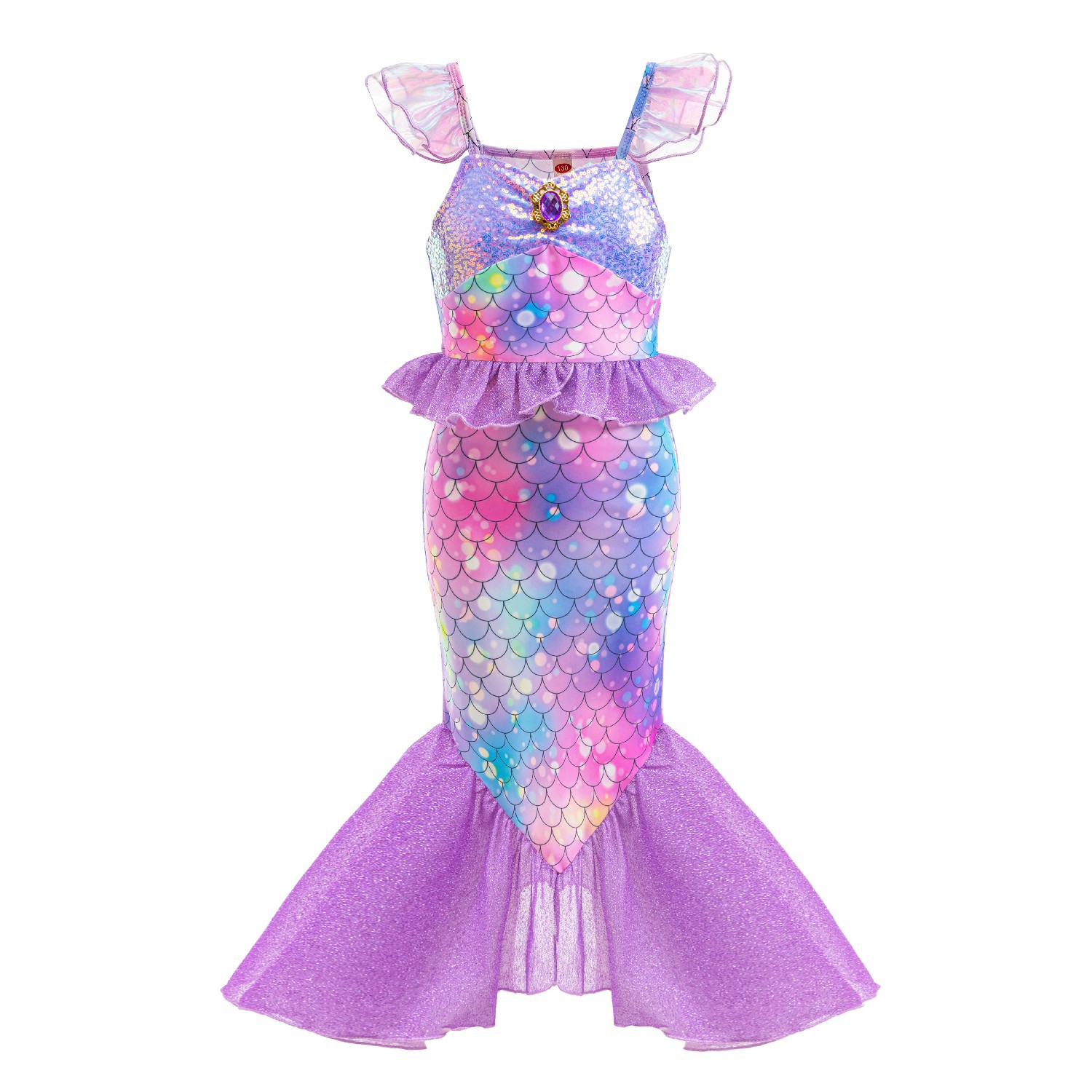 Disney New Ariel Princess Litt - Summer Clothing For Kids Girls avis et prix