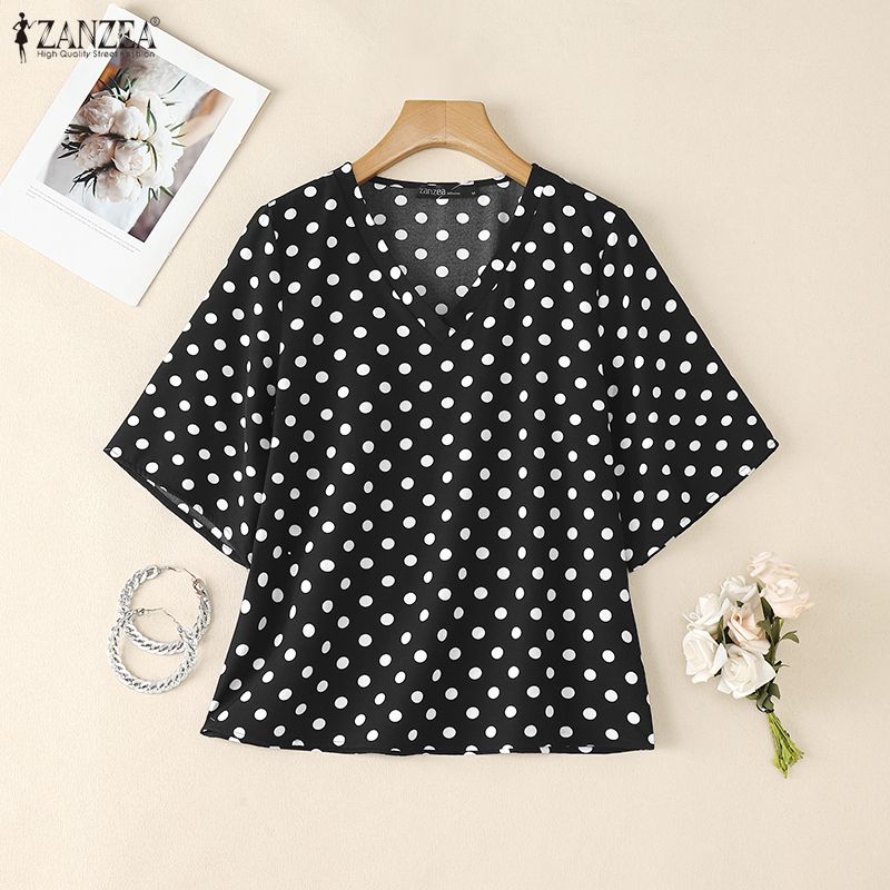 ZANZEA 2026 Summer Woman Polka - Summer De Clothing avis et prix