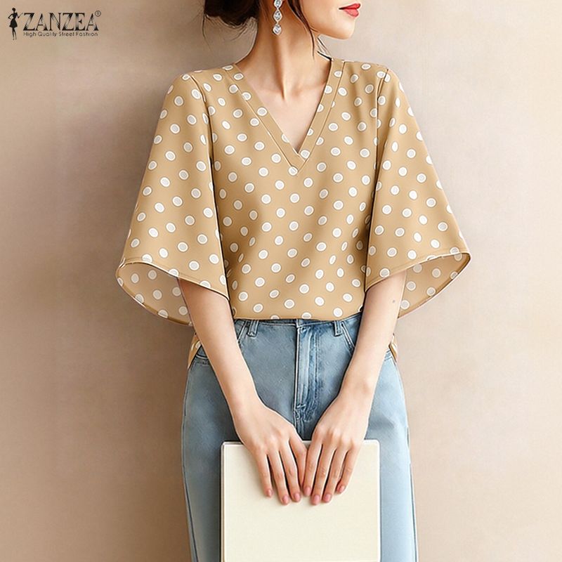 ZANZEA 2026 Summer Woman Polka - Summer De Clothing avis et prix