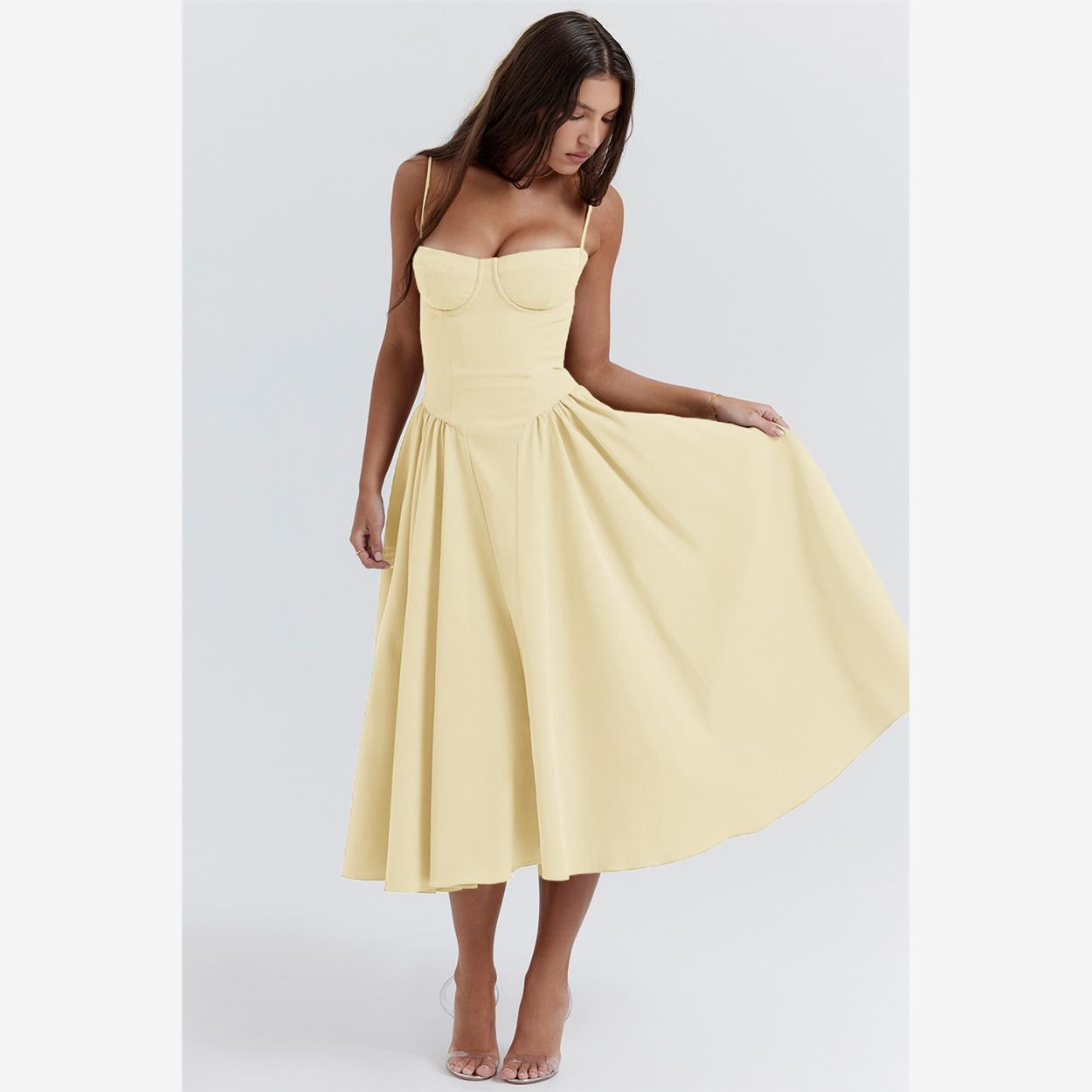 Summer Strap Dress Vintage Lon - Summer Line Clothing Brand avis et prix