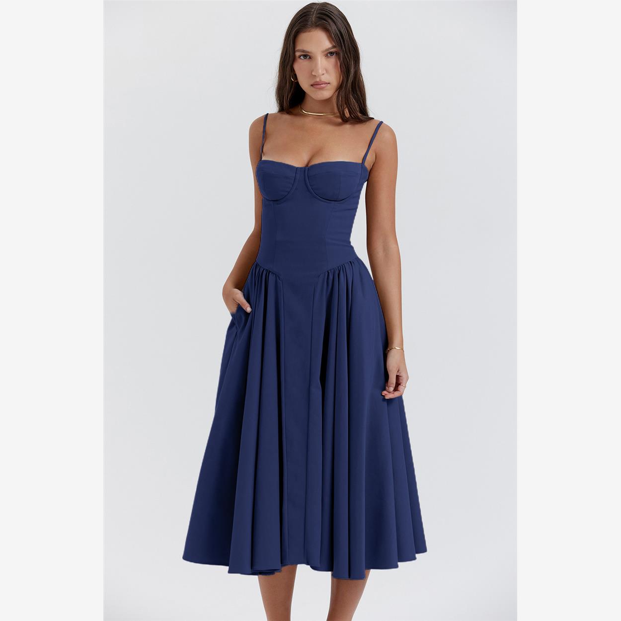 Summer Strap Dress Vintage Lon - Summer Line Clothing Brand avis et prix