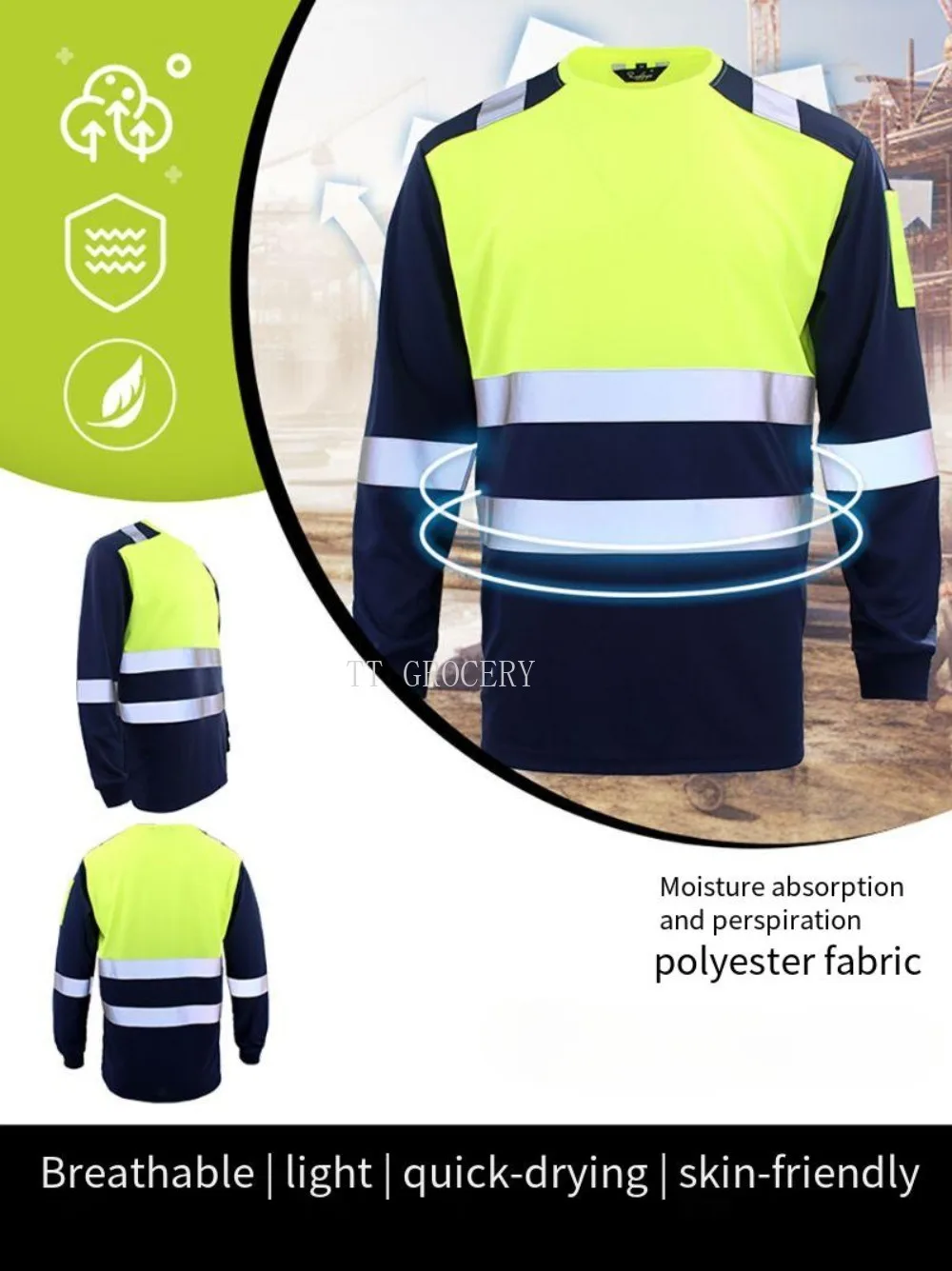 High Visibility Safety Work Sh - Summer Hi Vis Clothing avis et prix